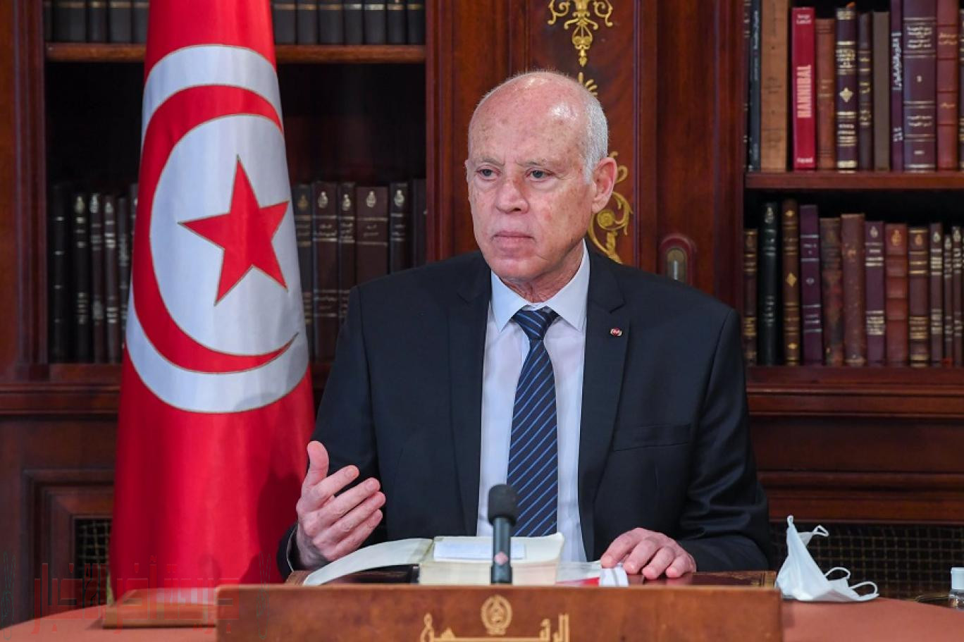 قيسٌ سعيّد يحذّر من التونسيين من مشاركة أجانب في التظاهرات