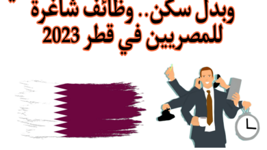 وظائف شاغرة للمصريين في قطر 2023