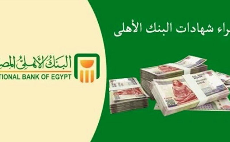 عائد شهادة إدخار بلاتينية من البنك الأهلي المصري